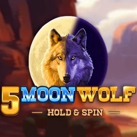 5 Moon Wolf logo by Apparat Gaming at GramsBet Casino5 Moon Wolf