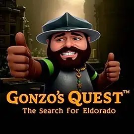 Gonzo's Quest slot logo by NetEnt at GramsBet CasinoGonzo's Quest