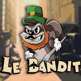 Le Bandit slot logo by Hacksaw Gaming at GramsBet CasinoLe Bandit