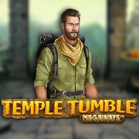 Temple Tumble Megaways logo by Relax Gaming at GramsBet CasinoTemple Tumble Megaways