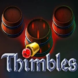 Thimbles logo by Evoplay at GramsBet CasinoThimbles